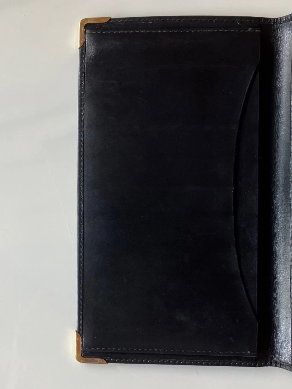 Gucci Black Leather Card Wallet 4 x 7